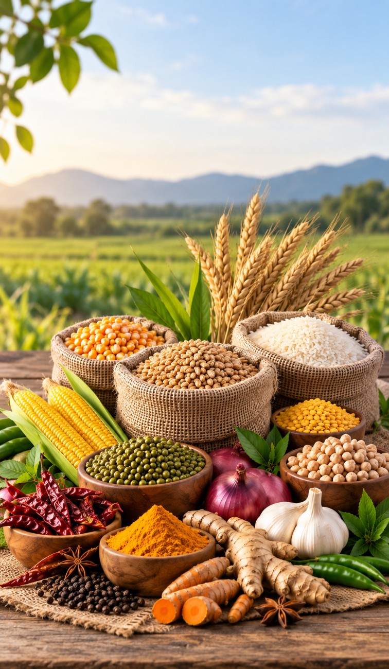 Diverse Agriculture Rice Bowls